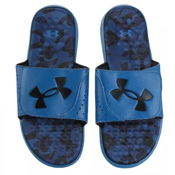 UNDER ARMOUR Men\'s Ignite Pro Graphic Footbed Slide Sandals NWT SIZE 7 main image 4